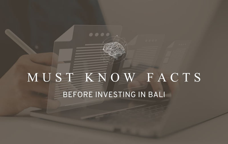 5 Must-Know Facts Before Buying Property in Bali
