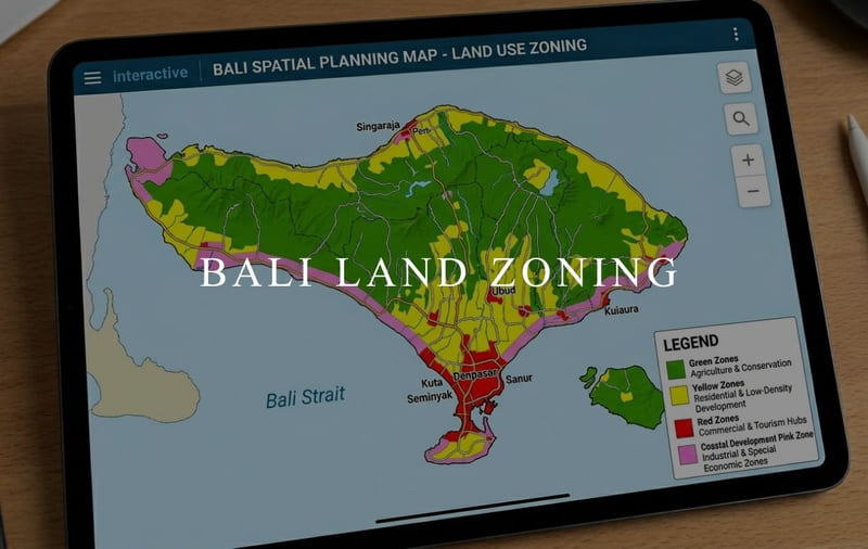 Navigating Land Zoning for Development in Bali