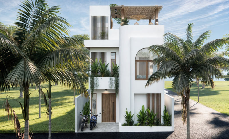 Luxurious Living with Rooftop Views in Uluwatu