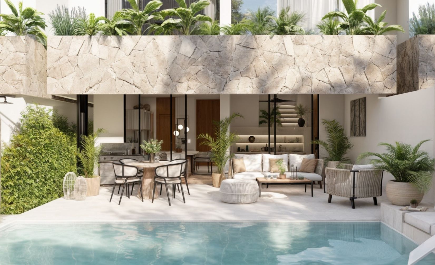 Tranquil Modern Villa in Nunggalan photo 3