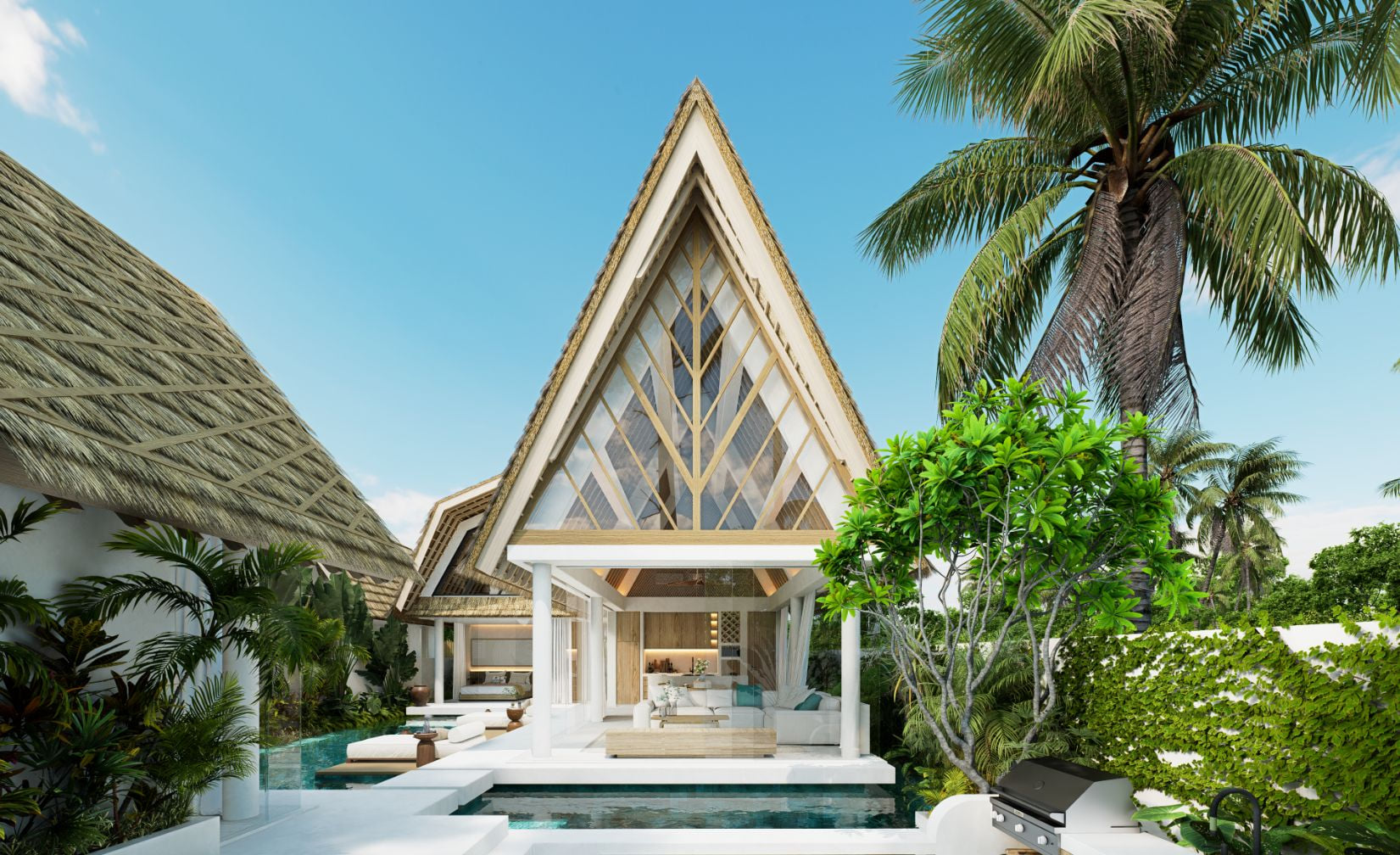 Uluwatu dream villa with a wraparound pool photo 2