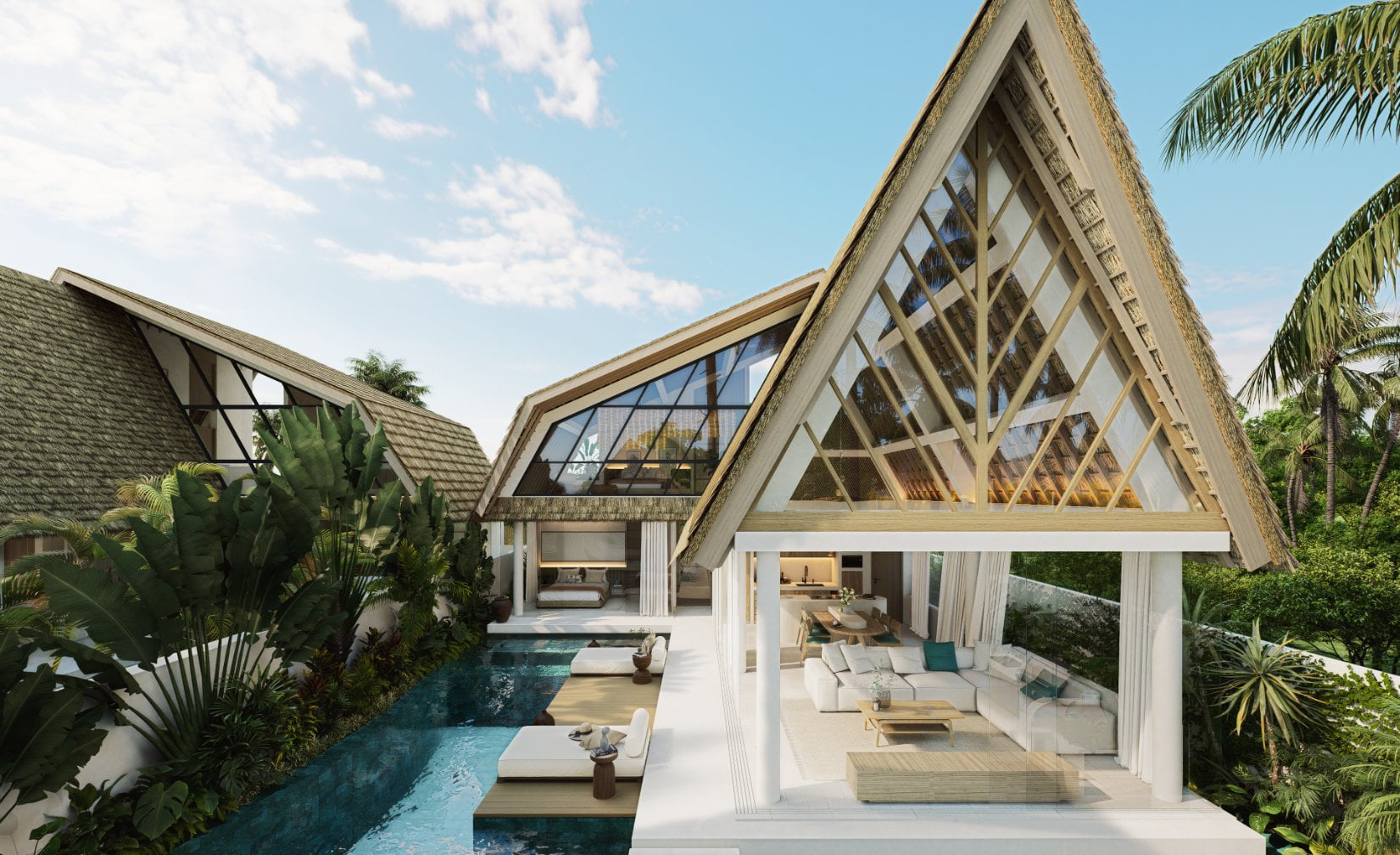 Uluwatu dream villa with a wraparound pool photo 3