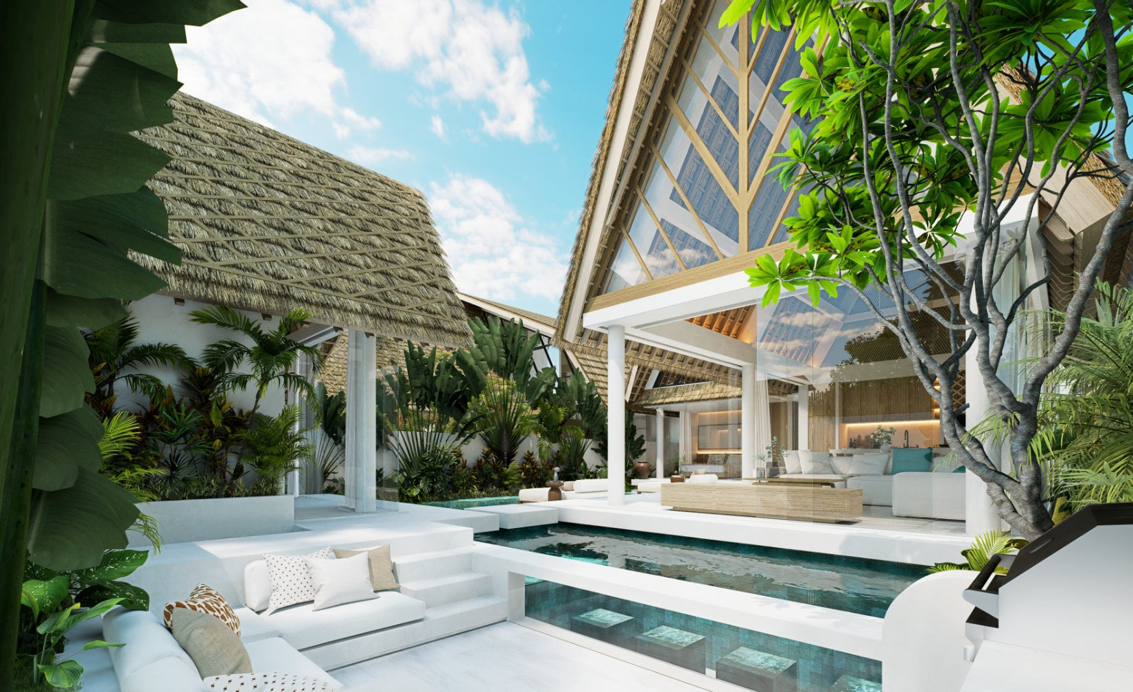 Uluwatu dream villa with a wraparound pool photo 5