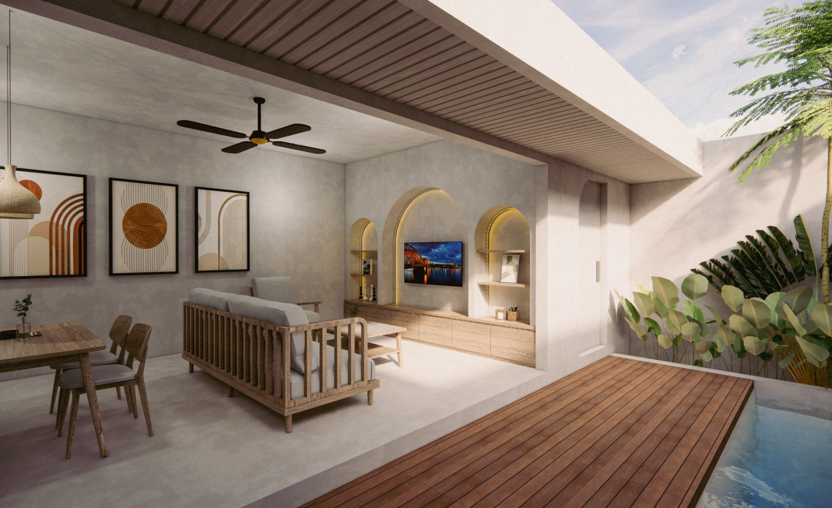 Private pool villa near Jimbaran Beach photo 2