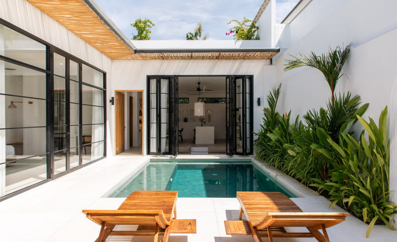 Eco-modern villas near Balangan Beach