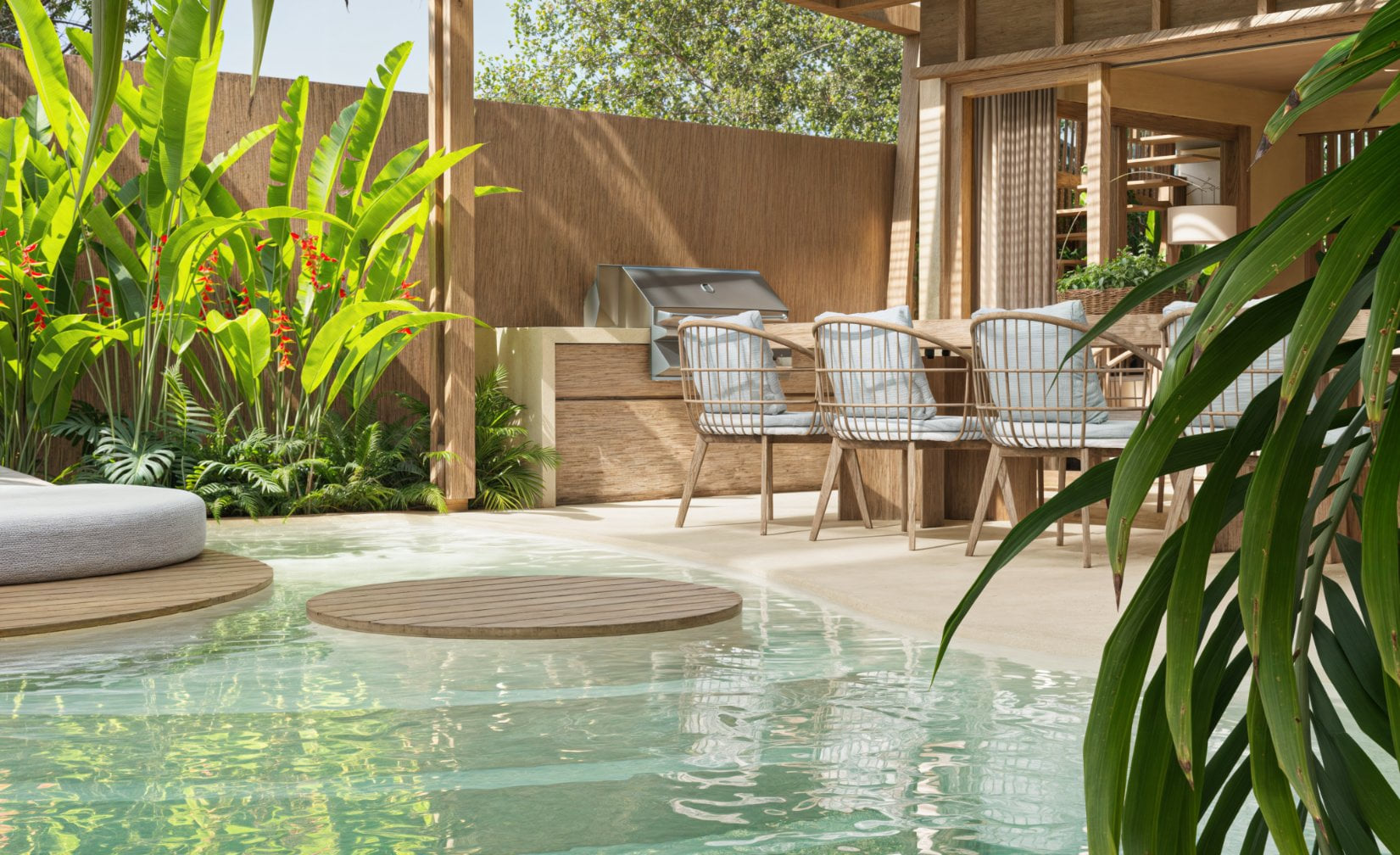 Rooftop ocean view villa in Bali photo 4