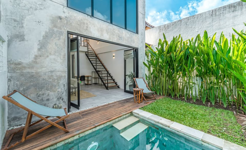 One bedroom loft villa Umalas